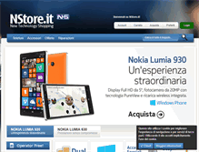 Tablet Screenshot of nstore.it